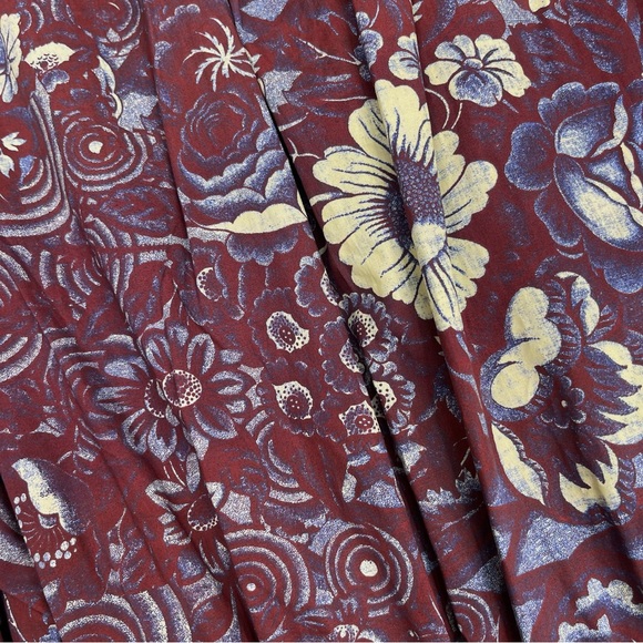 ULLA JOHNSON Lola Floral Cotton Ruffle Mini Dress NEW Heliotrope Size 8 - Picture 12 of 16